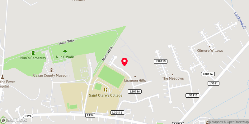 Map of property
