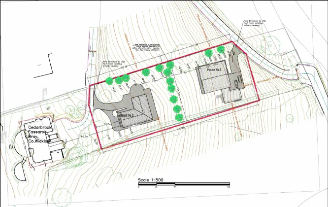 Photo of Site With F.P.P, Site 2 @ Cedarbrook, Fassaroe Avenue, Bray, Co. Wicklow