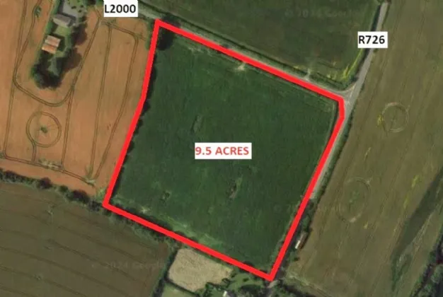 Photo of 9.5 Acres Agri Lands, Ricketstown, Rathvilly, Co. Carlow