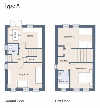 Photo of 2 Bedroom Houses, Laracor Drive, Summerhill Village, Co. Meath