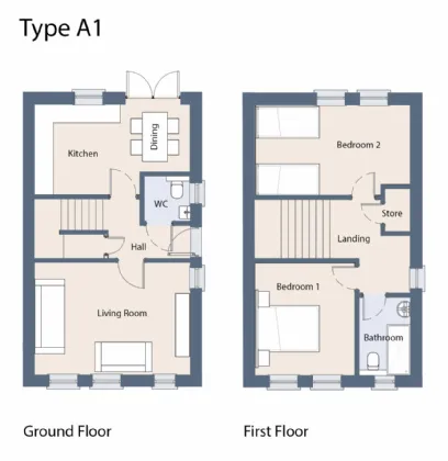 Photo of 2 Bedroom Houses, Laracor Drive, Summerhill Village, Co. Meath