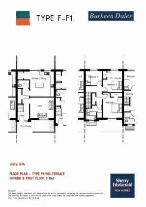 Photo of 3 Bedroom Mid & End Of Terrace, Burkeen Dales, Hawkstown Road, Wicklow Town, Co. Wicklow