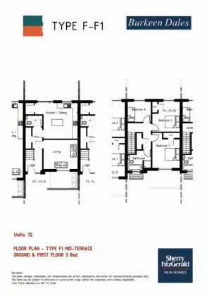 Photo of 3 Bedroom Mid & End Of Terrace, Burkeen Dales, Hawkstown Road, Wicklow Town, Co. Wicklow