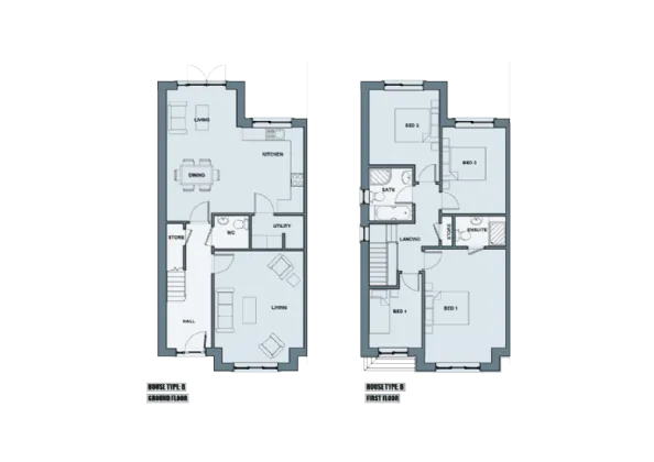 Photo of House Type B2 - 4 Bed Semi-Detached, Ballycannon Woods, Ballycannon, Kerry Pike, Co. Cork