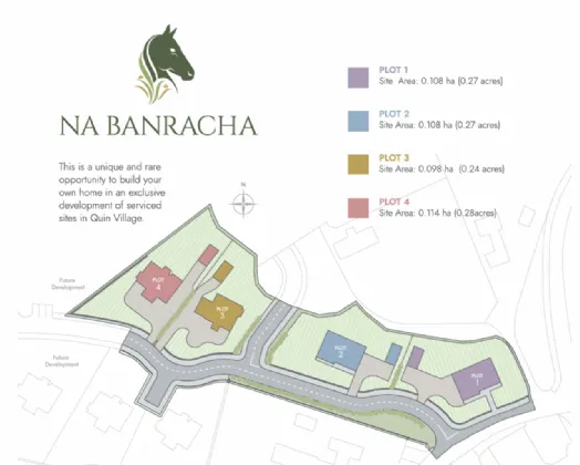 Photo of Na Banracha, Residential Serviced Sites, Quin, Co Clare