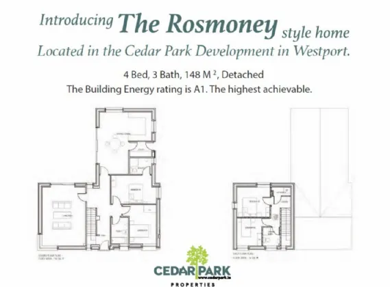 Photo of 1 Cedar Close, Newport Road, Westport, Co Mayo, F28 V4K2