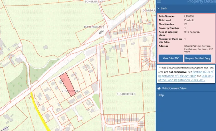 Photo of 6 Saint Patricks Terrace,, Castletown,, Co.Laois, R32 Y0Y7