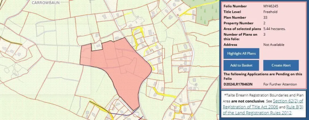 Photo of 13.44 Acres Of Land Carrowbaun, Carrowbaun, Westport, Co Mayo
