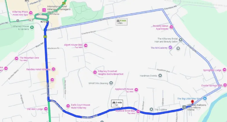 Photo of 'Fleskview', 1 Woodlawn Terrace, Killarney, Co Kerry, V93 XH3F