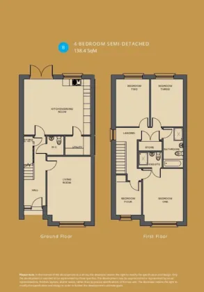 Photo of 4-Bed Semi Type B (138.4 Sq M), Shanrath, Athy, Co Kildare