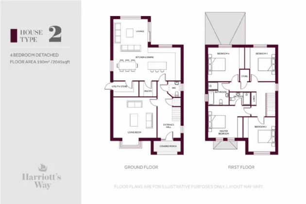 Photo of House Type 2 & 3 Harriotts Close, Williamstown Road, Waterford