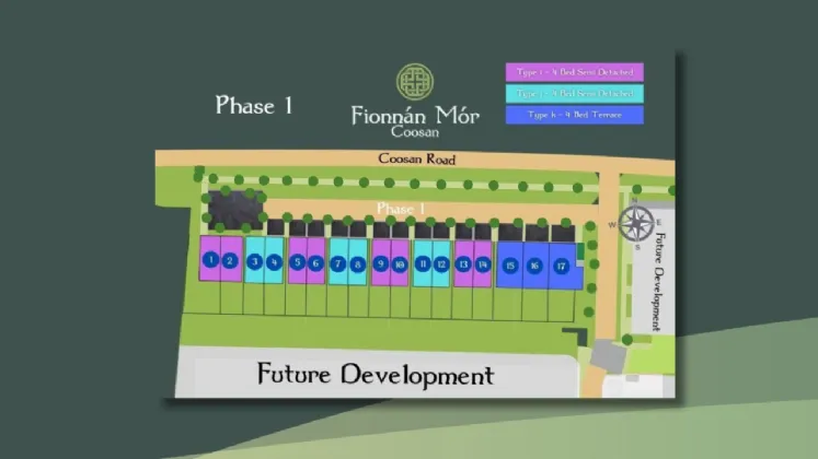 Photo of Four Bedroom Homes, Fionnán Mór, Coosan, Athlone, Co. Westmeath