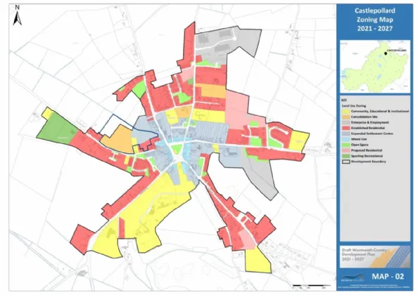 Photo of Development Lands, Pakenhamhall Road,, Green Street, Castlepollard, Co. Westmeath