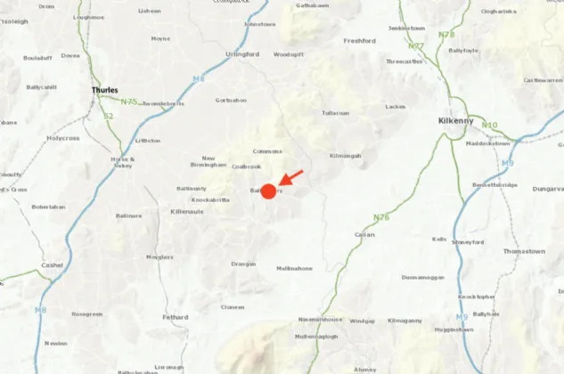 Photo of Main St., Ballingarry, Thurles, Co. Tipperary, E41 E1R9