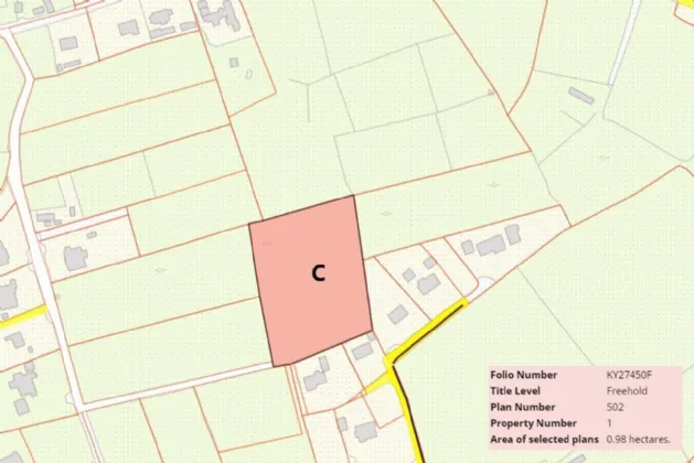 Photo of 0.84 Acres Agricultural Land (C), Laharn, Killorglin, Co. Kerry