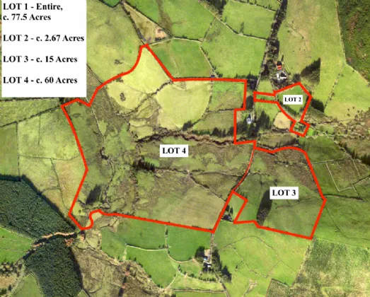 Photo of C. 77.5 Acres Agricultural Land, Coumbeg, Upperchurch, Co. Tipperary