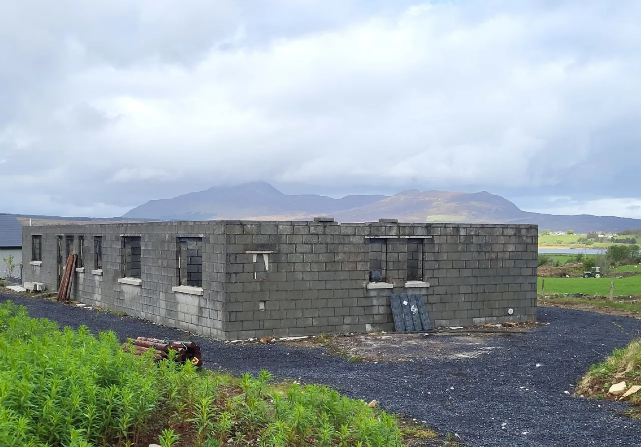 Photo of Partially Constructed House, Carrowmore, Liscarney, Westport, Co Mayo
