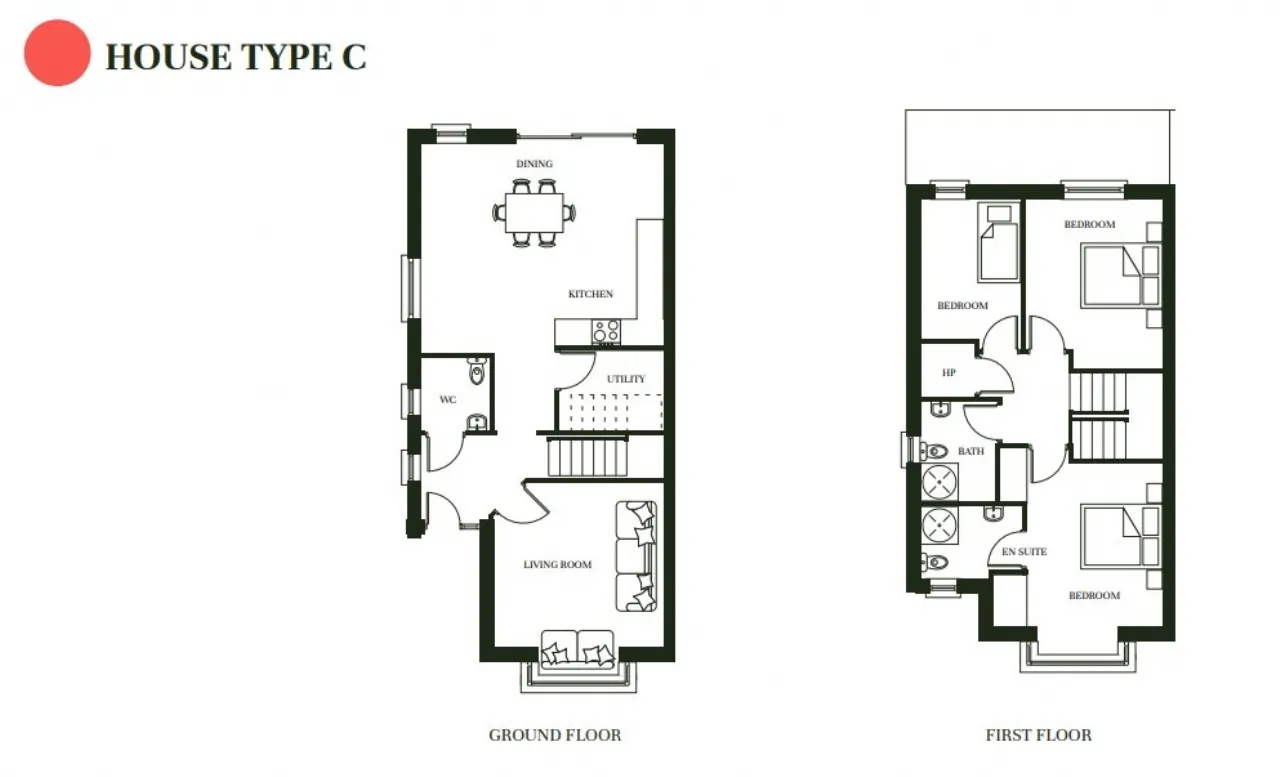 Photo of House Type C - 3 Bed Semi-Detached, Gilson Avenue, Oldcastle, Co. Meath