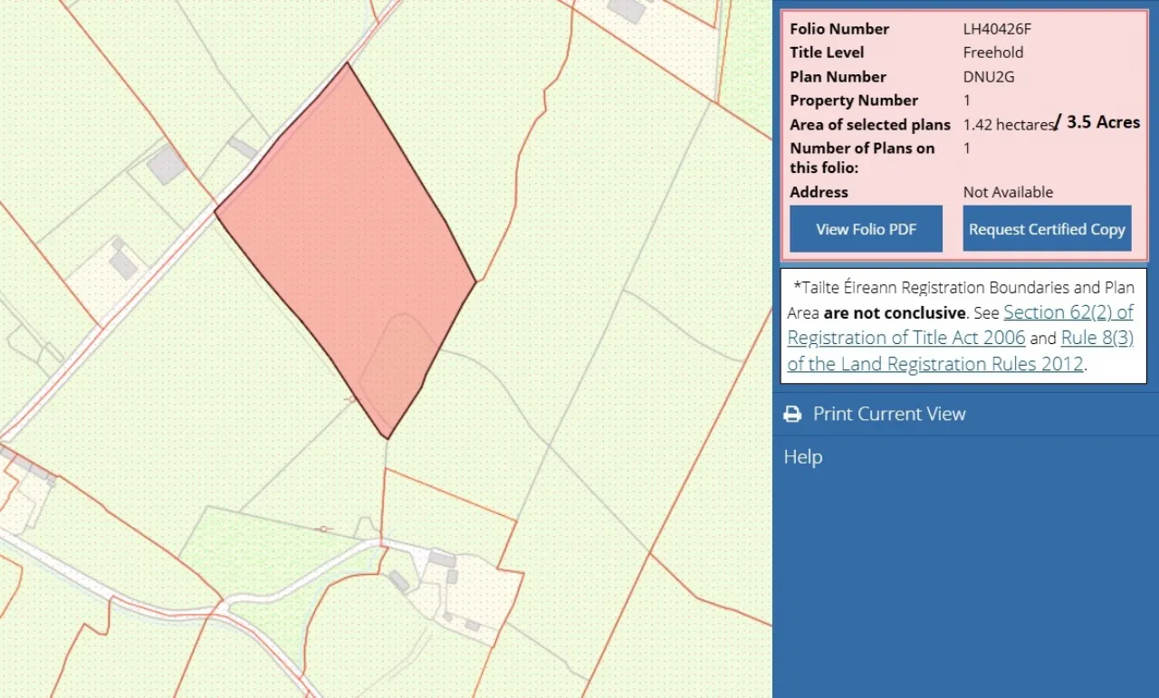 Photo of 3.5 Acres Grazing Lands, Jenkinstown, Co. Louth