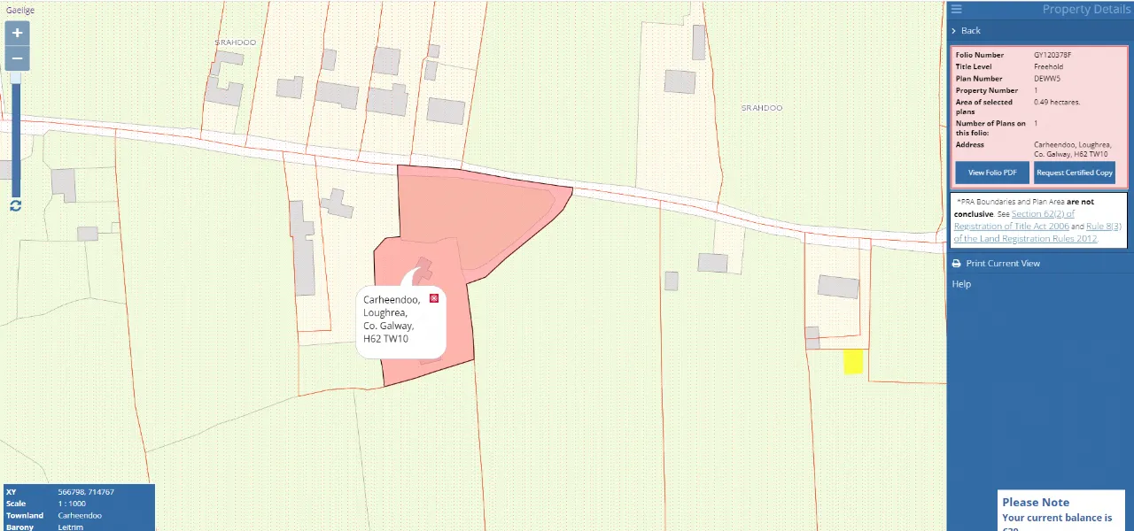 Photo of Carheendoo, Loughrea, Co. Galway, H62 TW10