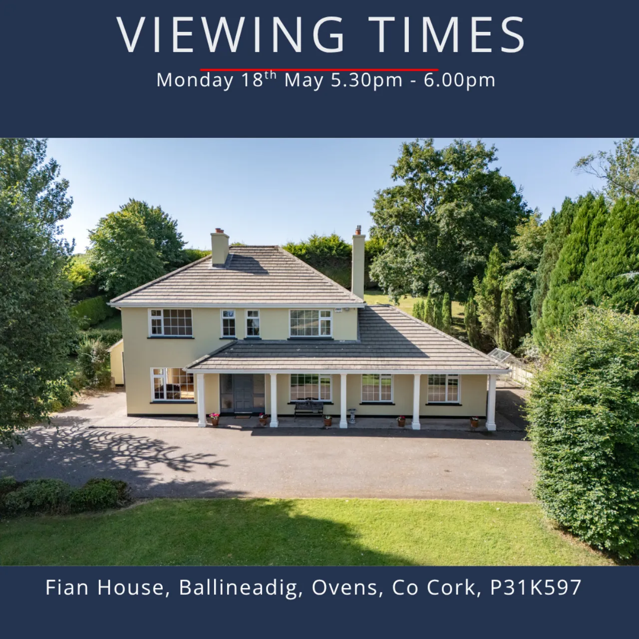 Photo of Fian House, Ballineadig, Ovens, Co Cork, P31K597