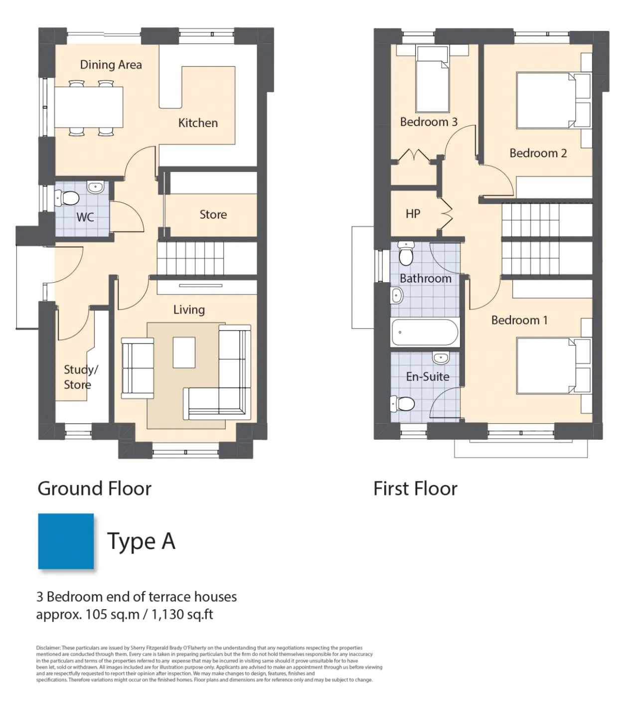 Photo of Large 3 Bed End Terrace, Grace Park, Dublin Road, Enfield, Co. Meath