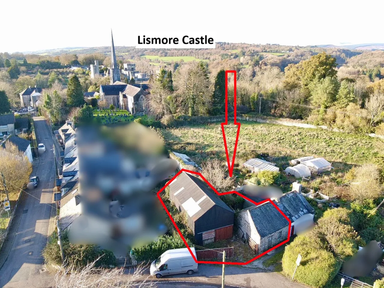 Photo of Site With Derelict Dwelling & Barn, Church Lane, Lismore, Co Waterford