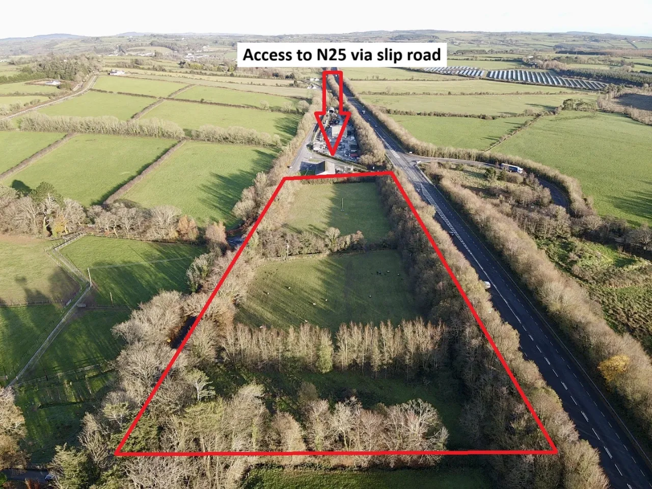 Photo of Land On N25 At Ahanaglogh, Entry Via Old Kilmacthomas Road, Kilmacthomas, Co Waterford