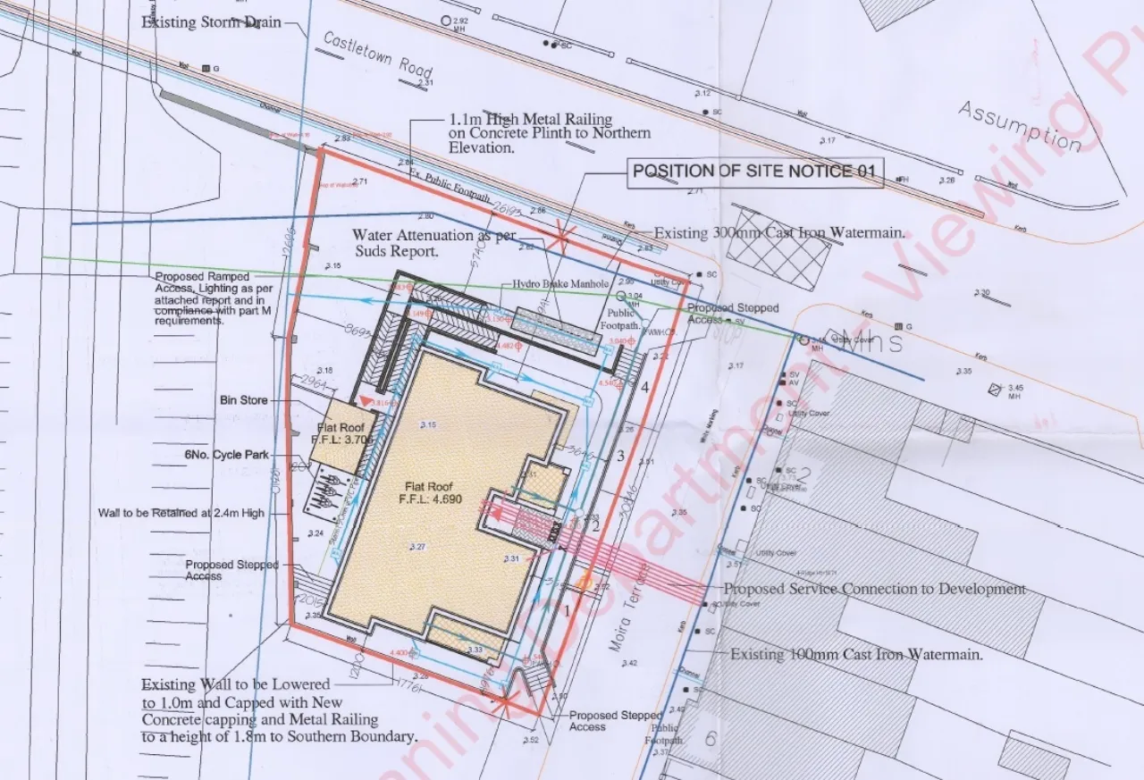 Photo of Development Site With FPP, Rices Bridge, Castletown Road, Dundalk, Co. Louth