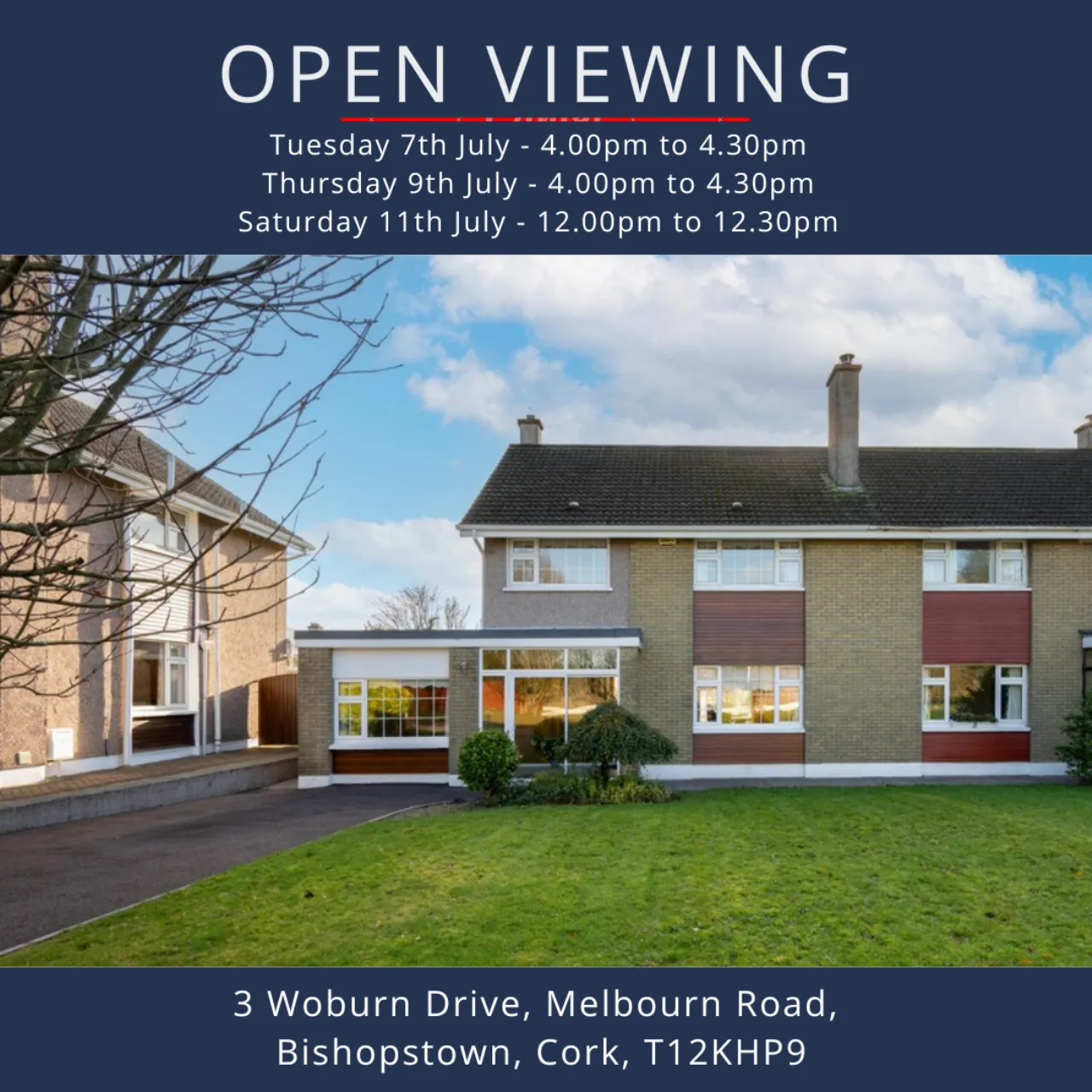 Photo of 3 Woburn Drive, Melbourn Road, Bishopstown, Cork, T12KHP9