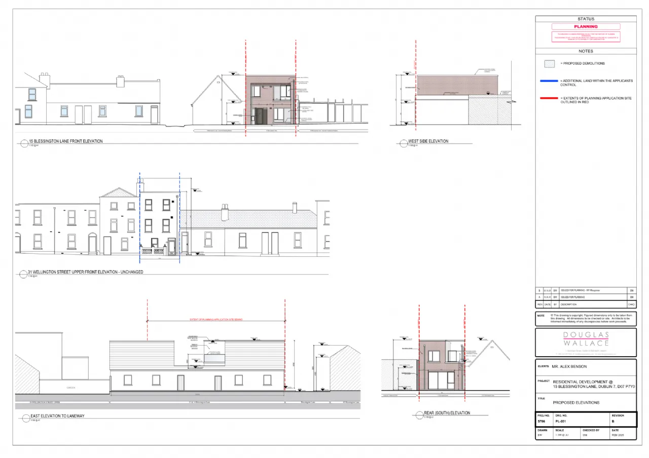 Photo of Site With Full Planning Permission, 15 Blessington Lane, Phibsborough, Dublin 7, D07 P7Y0