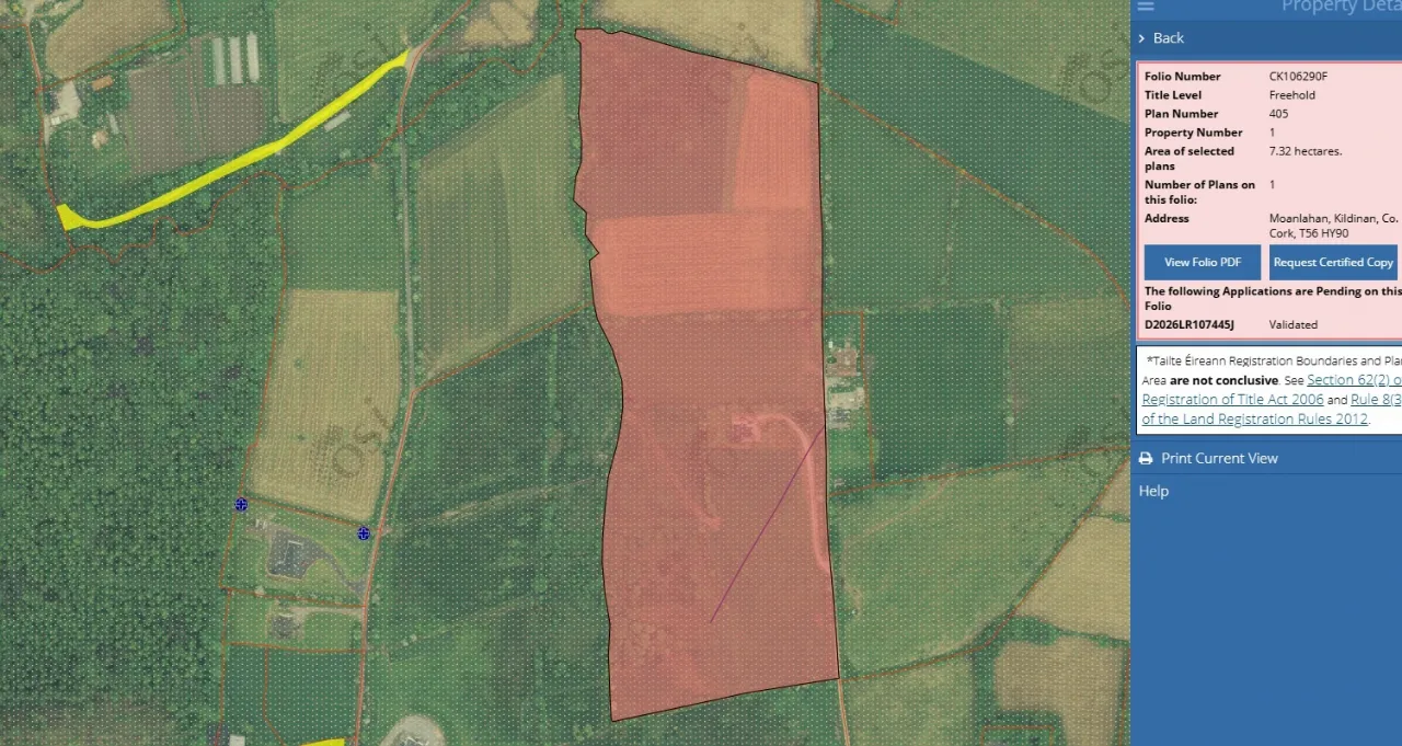 Photo of Approx 17 Acres, Moanlahan, Kildinan, Co. Cork