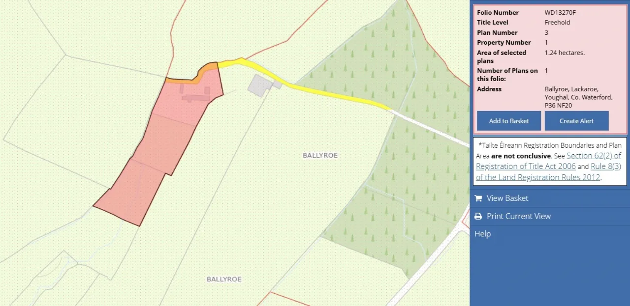 Photo of Site With Derelict Dwelling & Sheds, Ballyroe, Lackaroe, Via Youghal, Co Waterford, P36 NF20