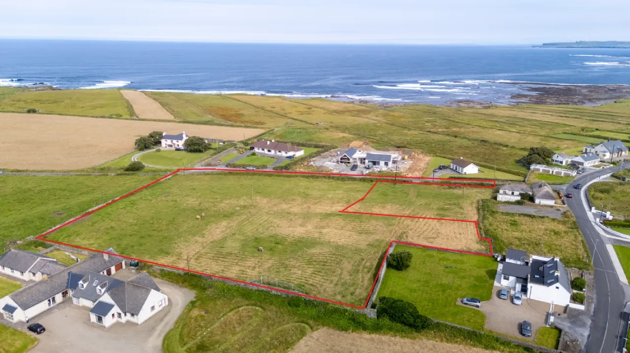 Photo of Zoned Development Site, Outline Planning For 4 Houses, Part Of Folio CE13939F, Spanish Point, Co. Clare.