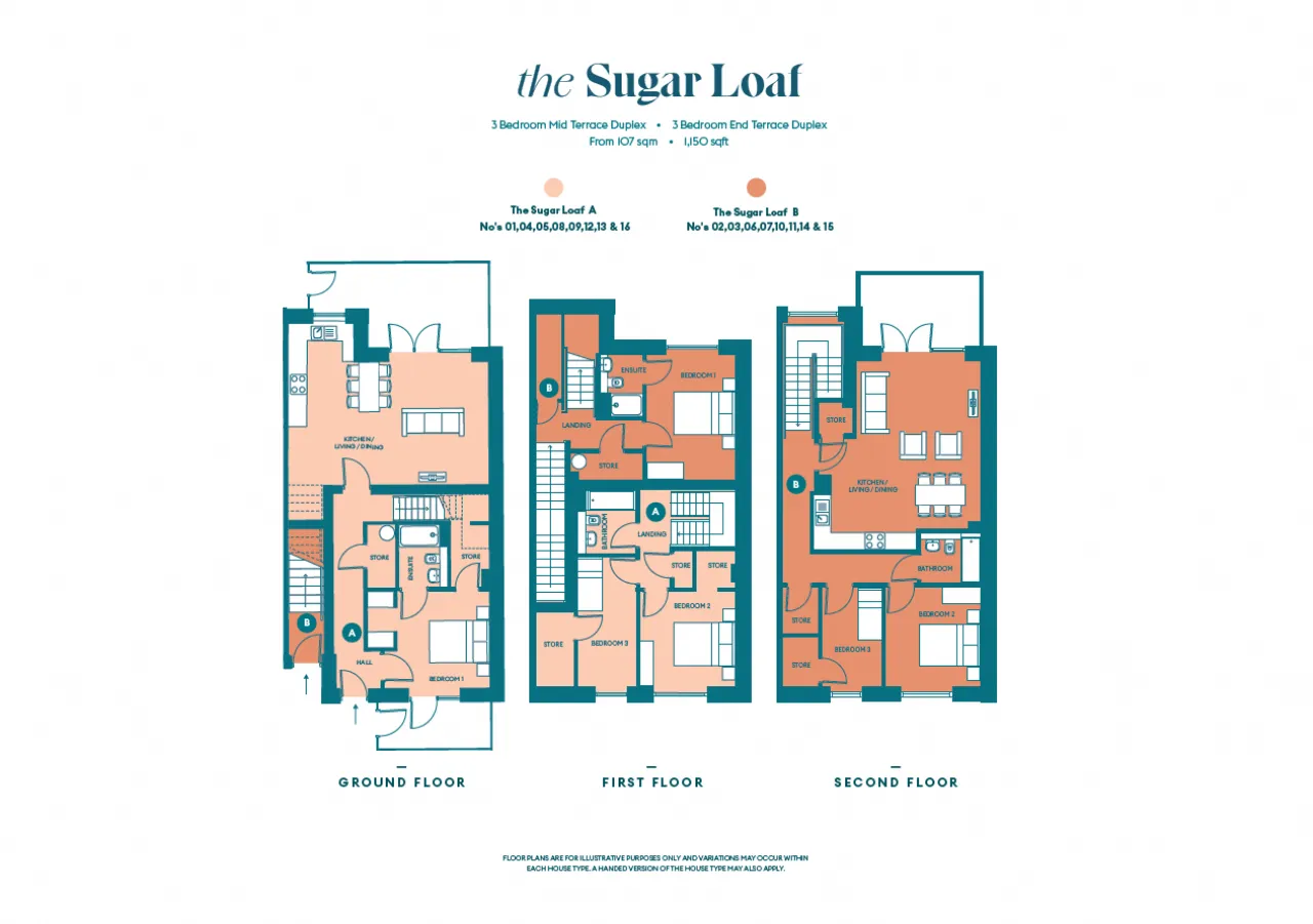 Photo of 3 Bed Duplex The Sugar Loaf A, Park Lane, Cherrywood, Dublin 18