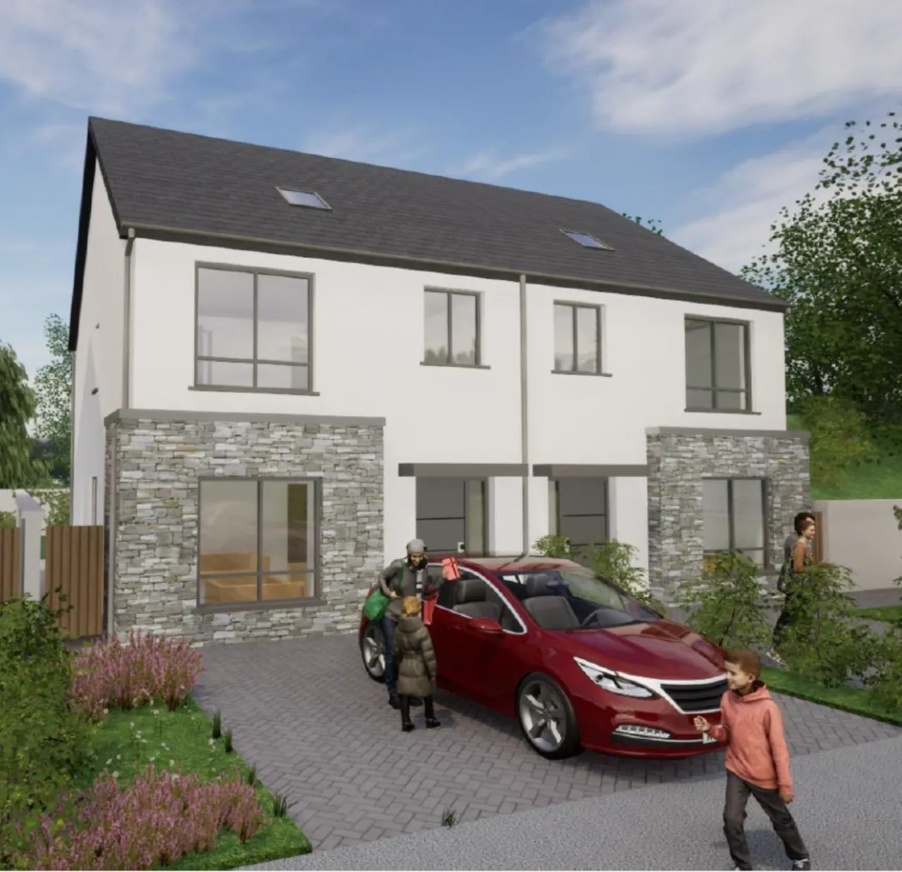Photo of House Type C3 - 3 Bed Semi-D, Blossomhill, Bandon, Co. Cork