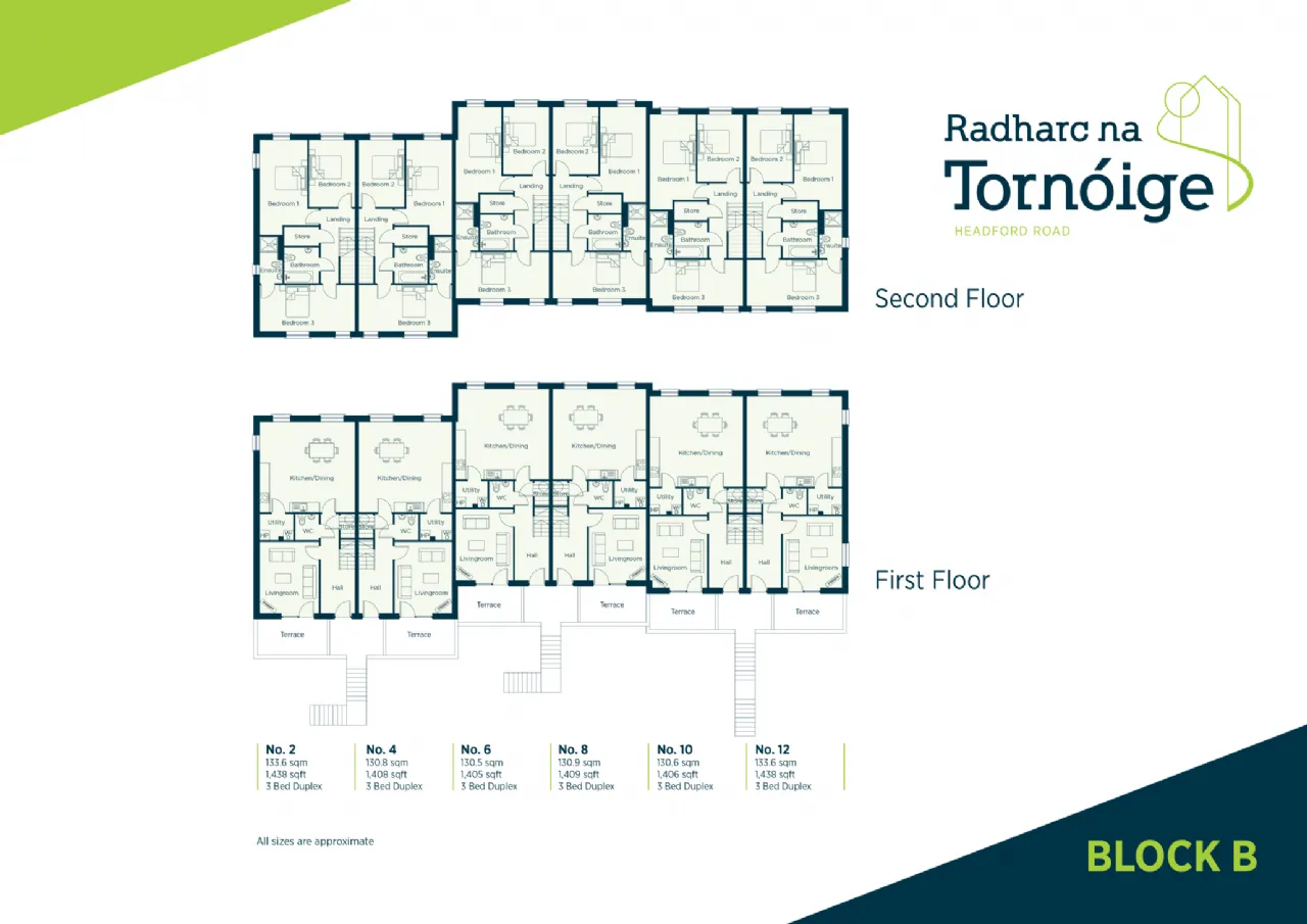 Photo of 3 Bedroom Duplex, Radharc na Tornóige, Headford Road, Galway