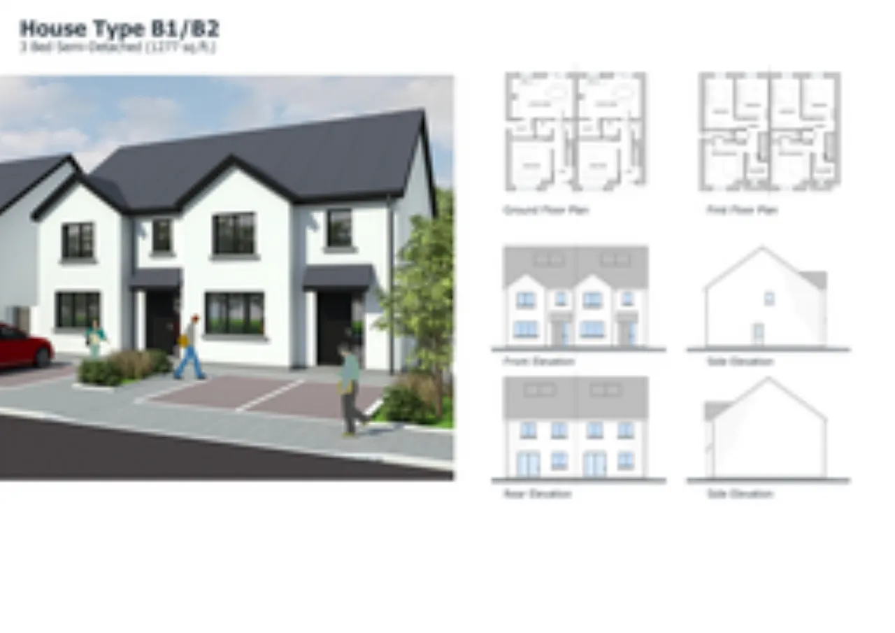Photo of House Type B - 3 Bed Semi D, Castlewidenham, Castletownroche, Co. Cork