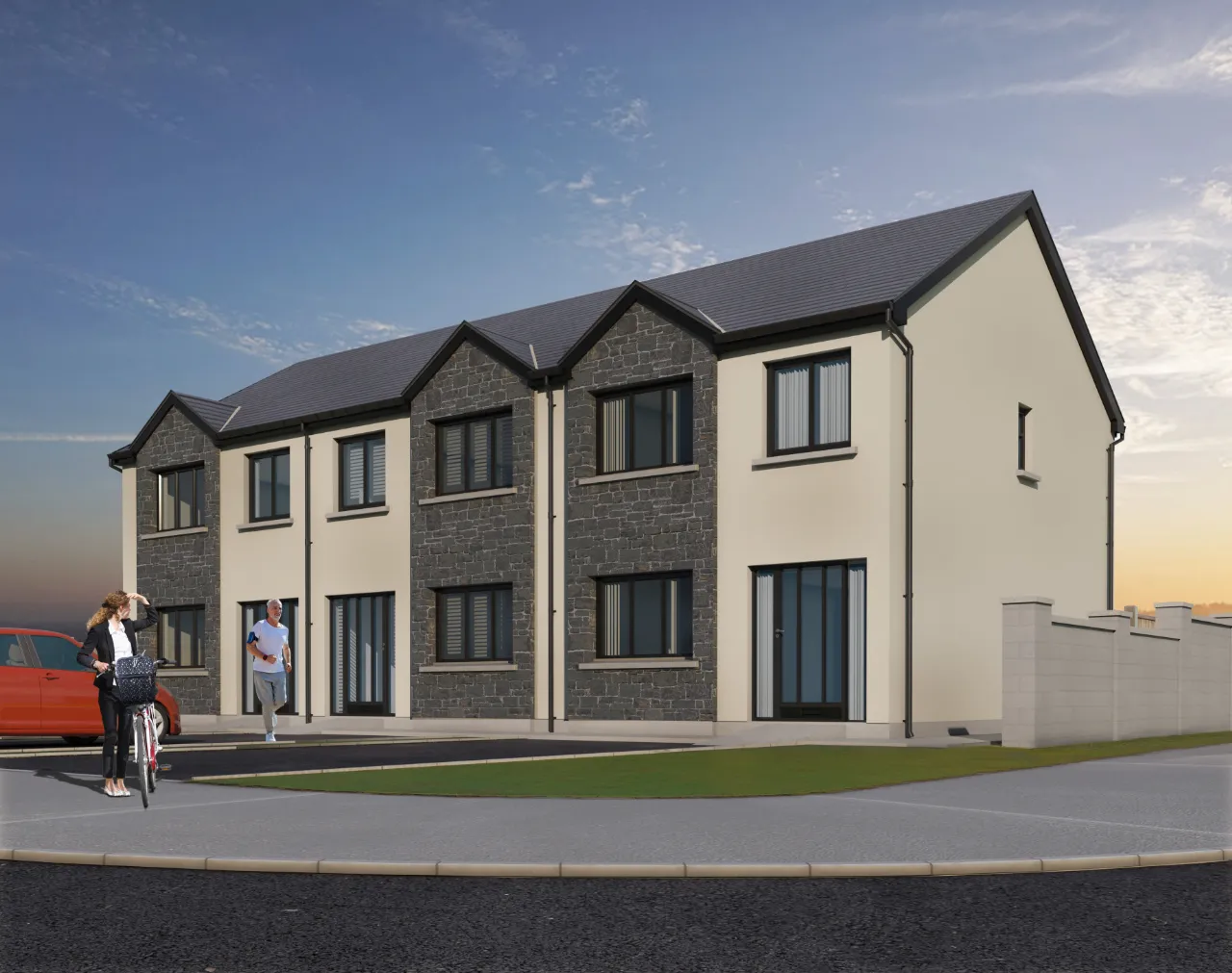 Photo of End Of Terrace Houses Phase 2, Ard Rua Meadows, Claremorris, Co Mayo