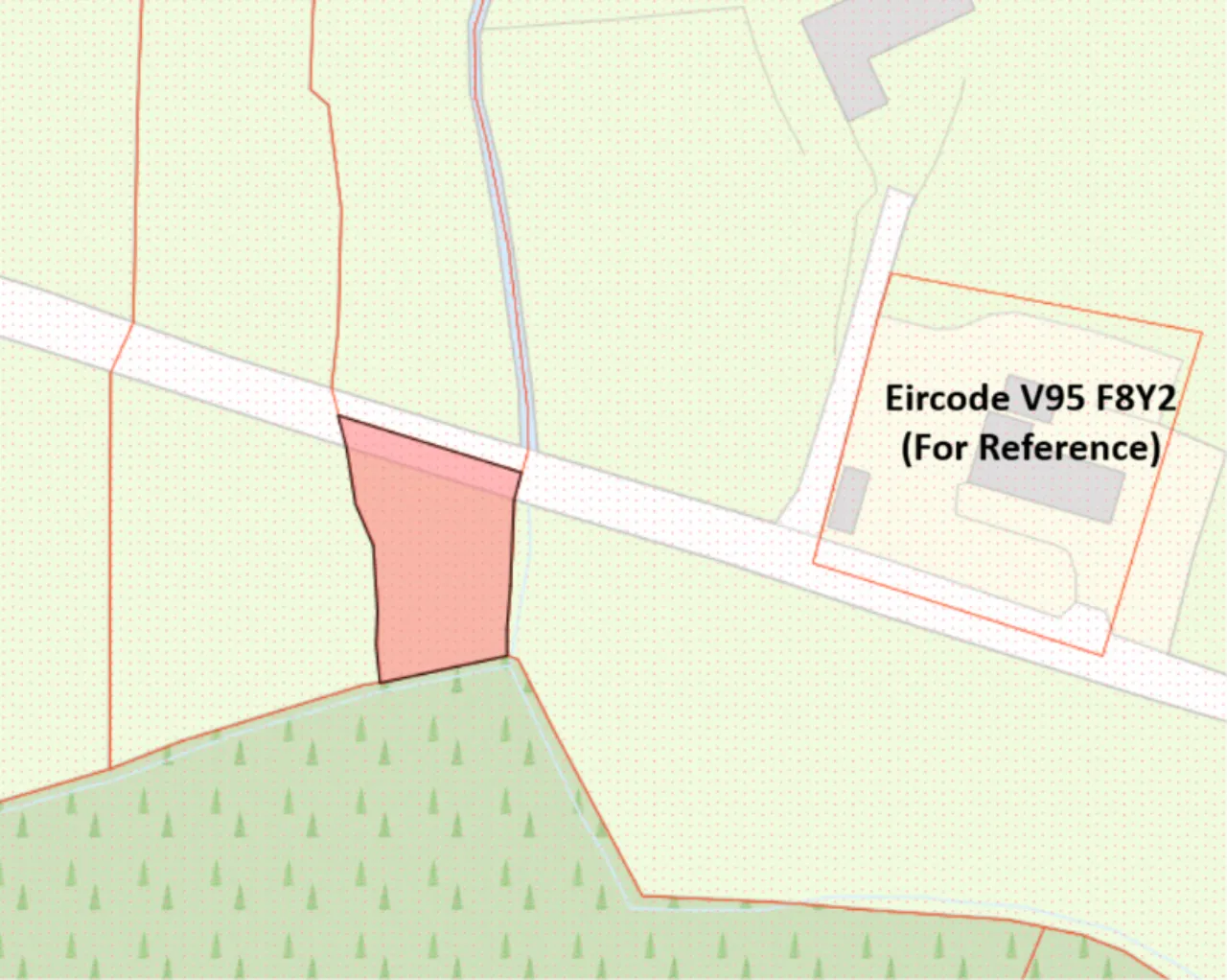 Photo of Lot 1 Plot Of Land Derrynacarragh, Folio CE32601F, Kilmaley, Ennis, Co Clare