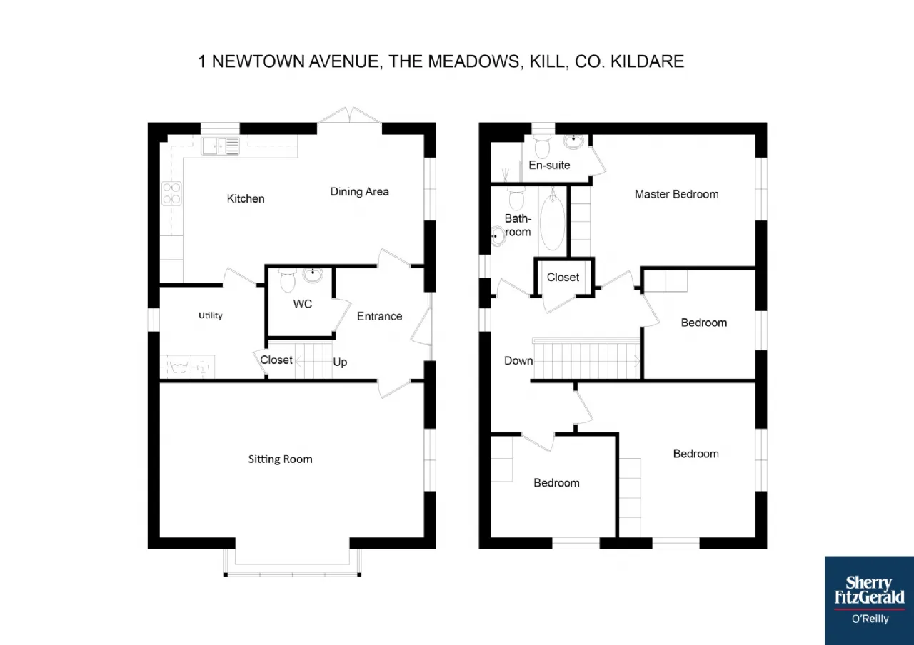 Photo of 1 Newtown Avenue, The Meadows, Kill, Co. Kildare, W91 CVH5