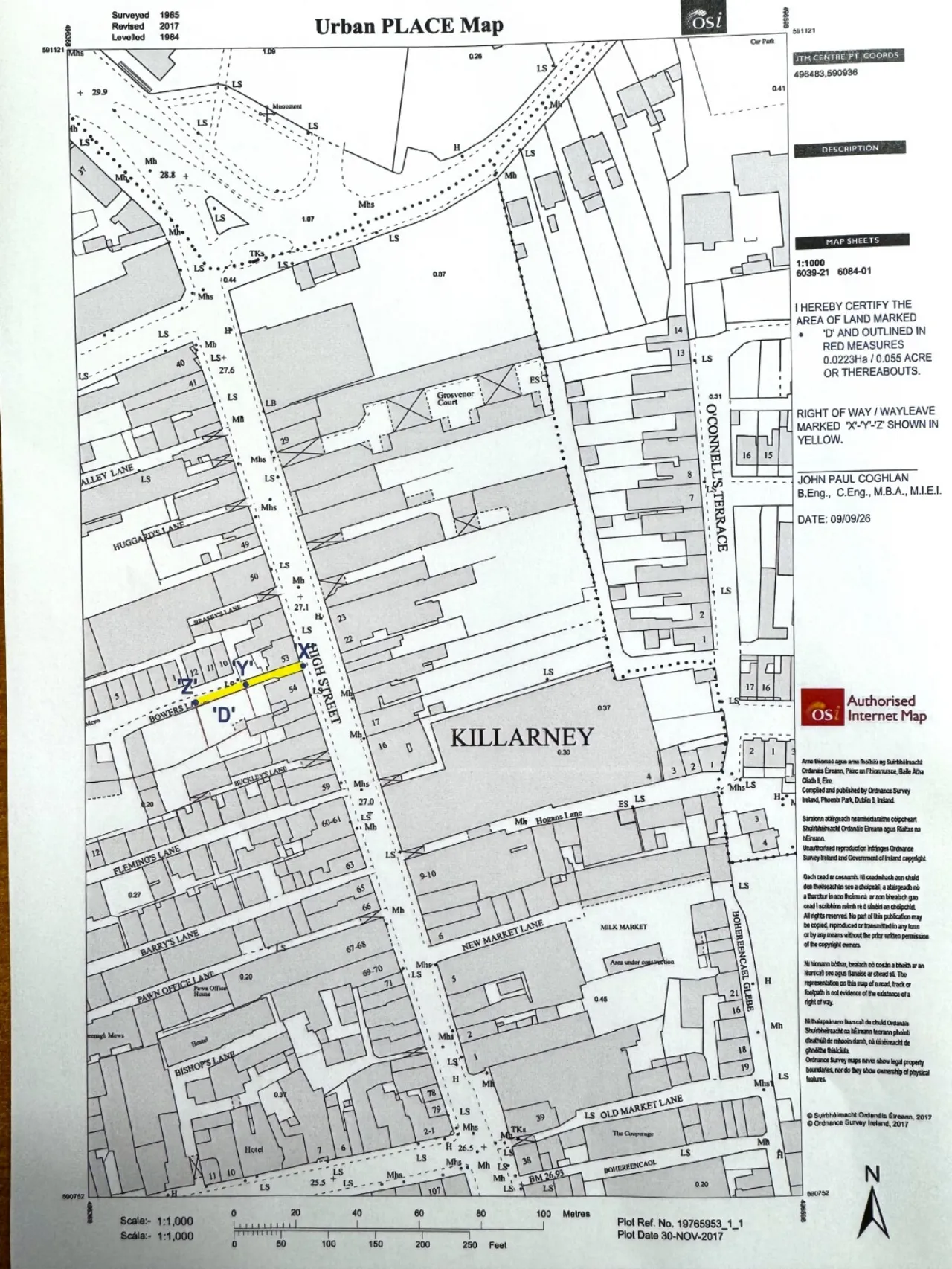 Photo of Town Centre Development Site, Bowers Lane, Killarney, Co. Kerry