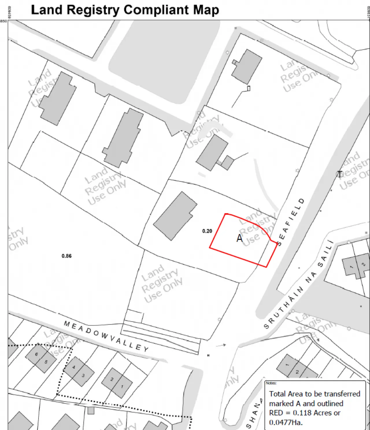 Photo of Site A, Seafield, Youghal, Co. Cork.