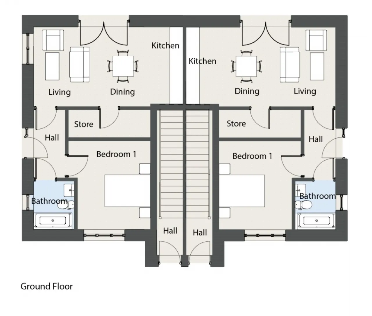 Photo of M Type - 1 Bed Maisonette, Oak Church, Kildare, Co. Kildare
