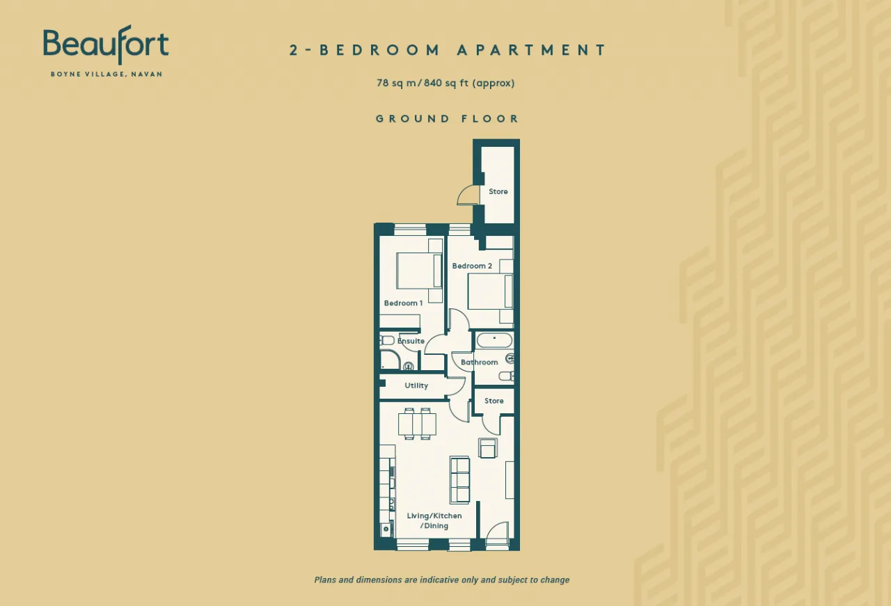 Photo of 2-Bedroom Ground Floor Apartment, Beaufort, Boyne Village, Navan, Co. Meath